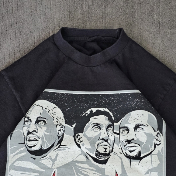 Vintage Chicago Bulls Men's Mount Rushmore Graphic Tee Size Small - Picture 2 of 6